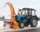 Фото: Снегоочиститель шнекороторный ШРК 2,0, МТЗ Беларус